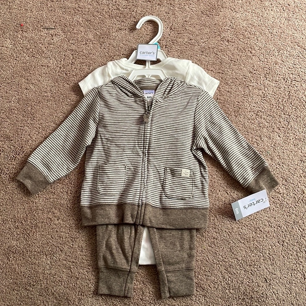 Carters 3 Piece Outfit Set Size 6m